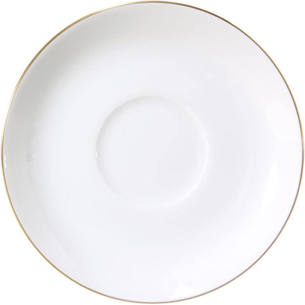 Okura Toen Gold Line (Rim Shape) Cup & Saucer 6c/1001