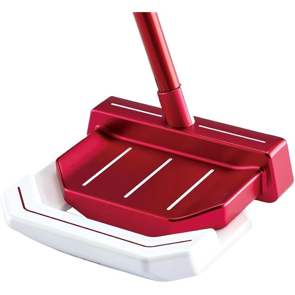 kasco Casco Japanese genuine product Red9/9 WB Akapata x Shiro white back putter 2022 model [Next day delivery available]