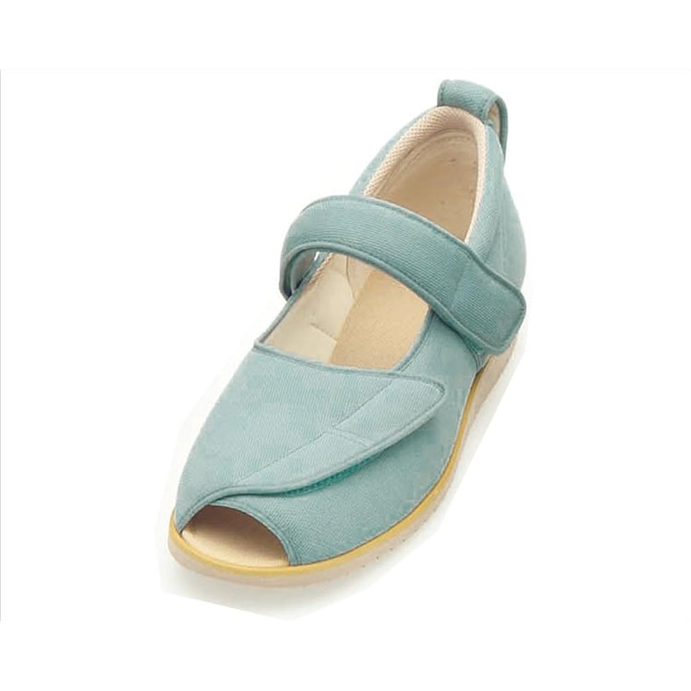 Tokutake Sangyo Nursing Shoes Ayumi Open Magic II For Facility/Hospital Use Black 3L Size (25.0~25.5cm) Foot Circumference 3E Both Feet