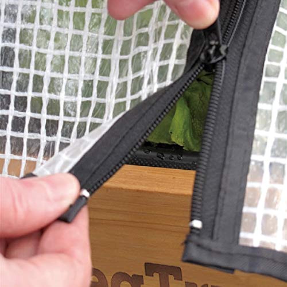 Takasho Planter Vegetable Rug Greenhouse Set WH Frame L Cover Vinyl House Gardening [VGT-A04L]