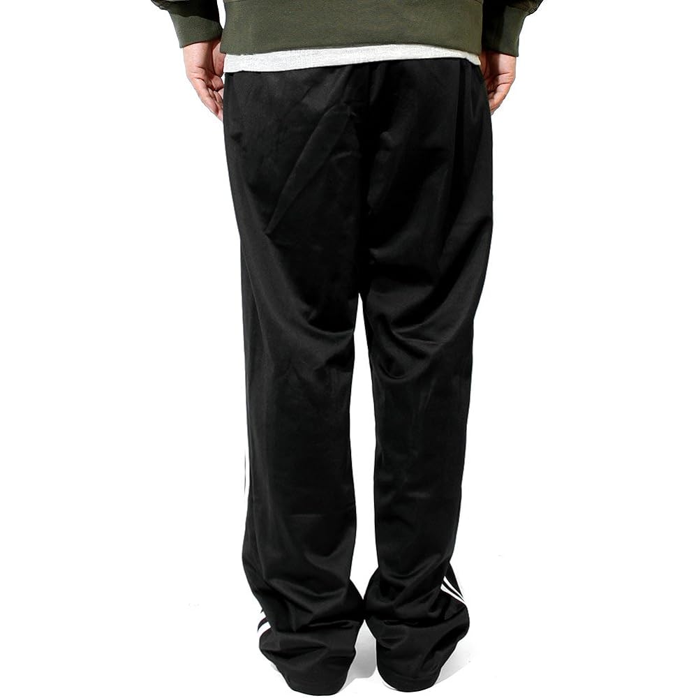 [One Colors] Men's Jersey Pants, Large Size, 2 Lines, Stretch Sports, Running Wear, Track Pants