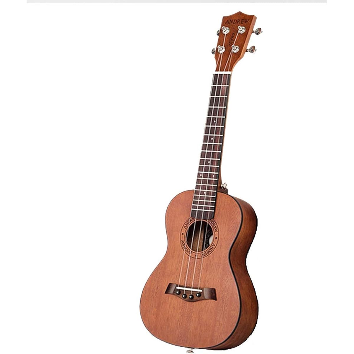 Ukulelete 23 inch ukulele beginner mahogany ukulele Hawaii guitar guitar instrument gift Easy to carry anywhere (Color: Natural, Size: 23 inches)