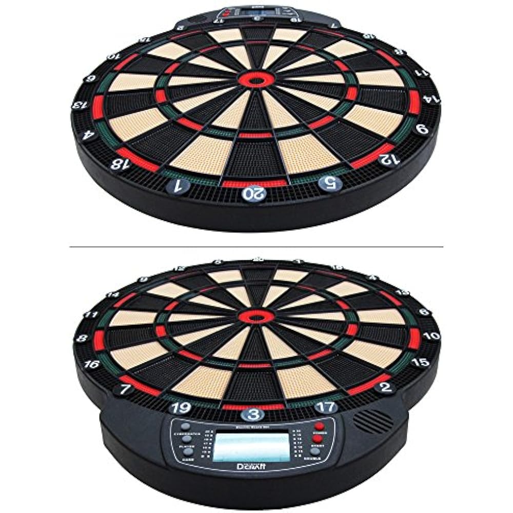 D.craft Dart Board Electric Board 501 Green/Red