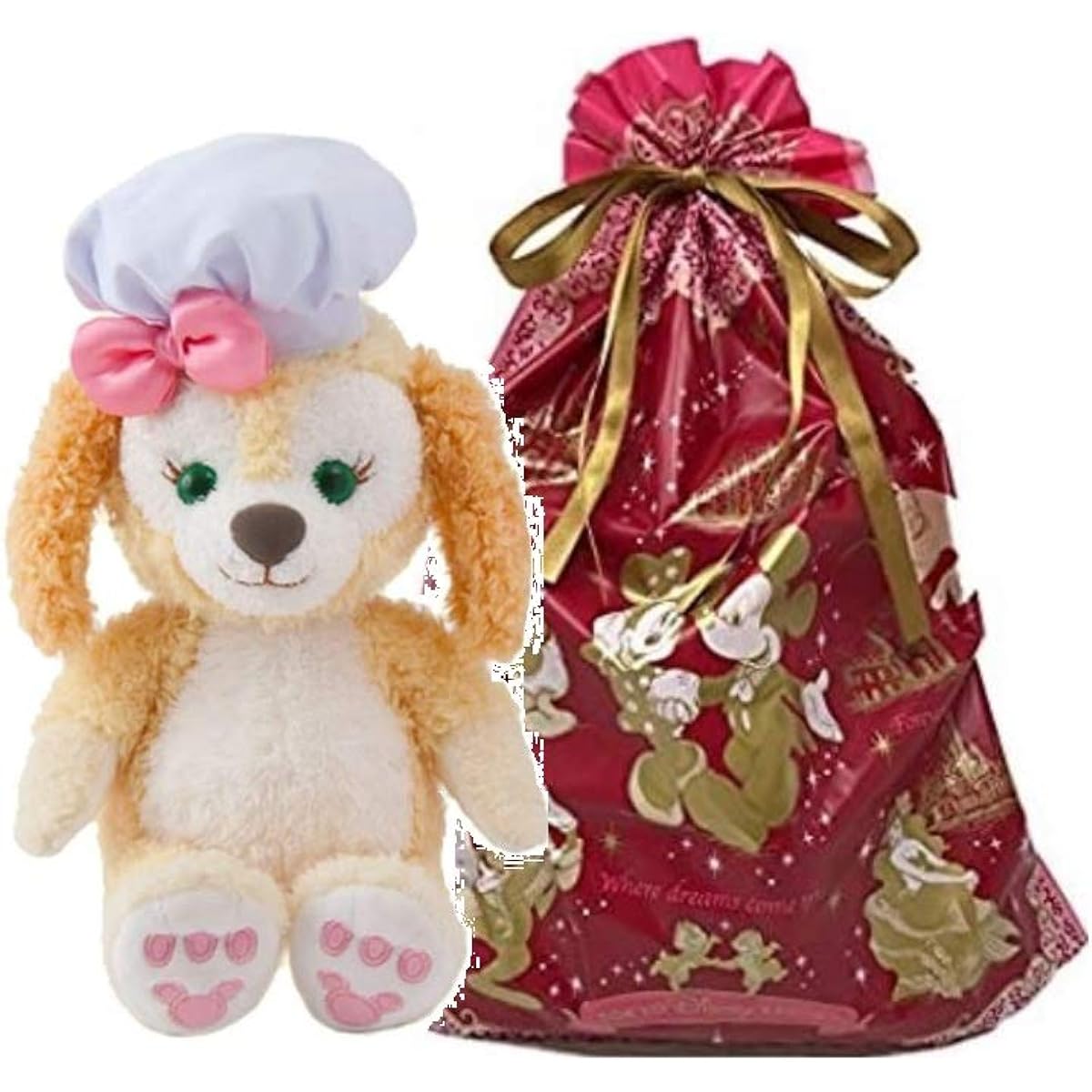Cookie Anne Plush Toy Height Approximately 33cm Disney Goods Comes with Official Wrapping Bag [Limited to Tokyo DisneySea]