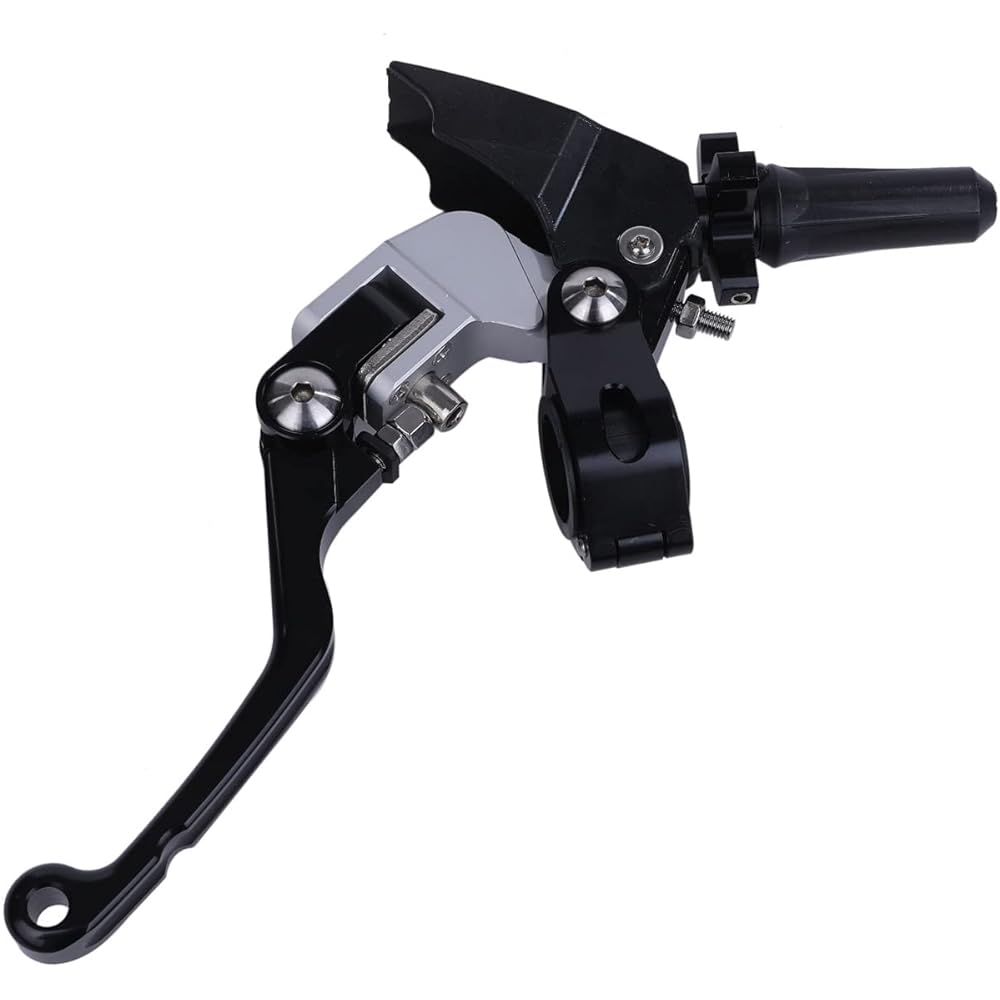 Ultralight Clutch Lever Pivot Perch YZ125 YZ250 XR250 SL230 WR250 Sero 250 CRF125 CRF150 CRF250L CRF250RALLY CRM250 etc. General Purpose External Product (Black)