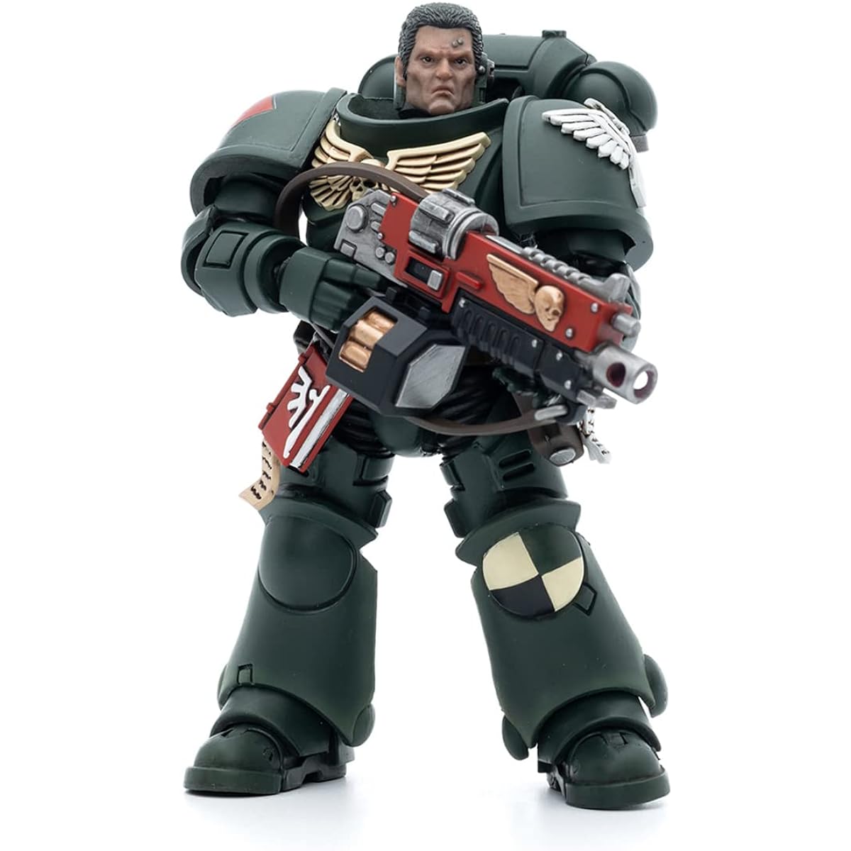HiPlay JoyToy Warhammer 40K Dark Angels Intercessor Sergeant Caslan 1:18 Scale Collectible Action Figure