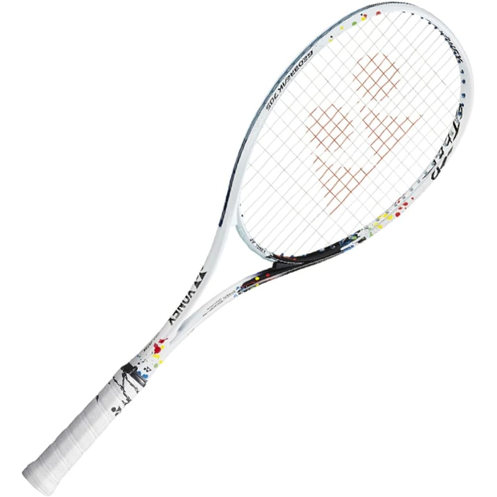 YONEX Soft Tennis Racket Geo Break 70S Steer Stroke Power Shot White/Dark Navy (553) GEO70SS