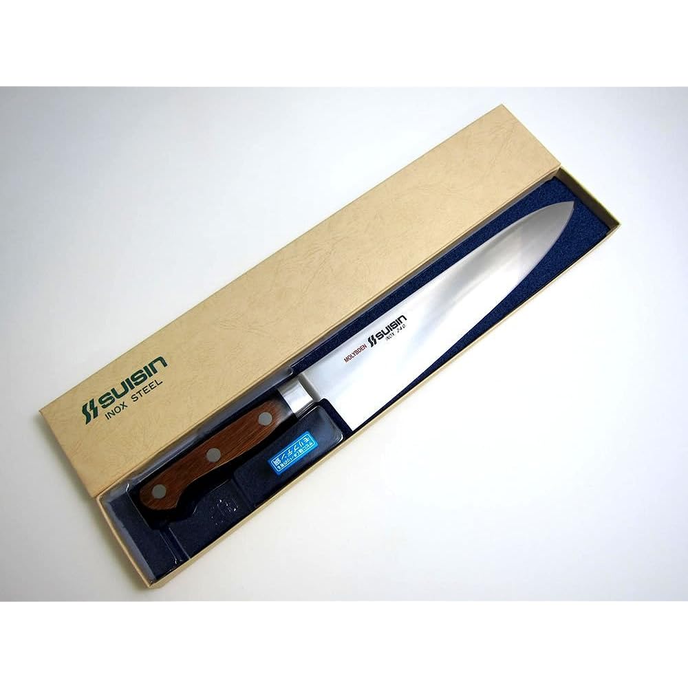 Authentic Sakai knife dotcom "Suishin SUISIN INOX Western knife series" [INOX steel] Gyuto 240mm