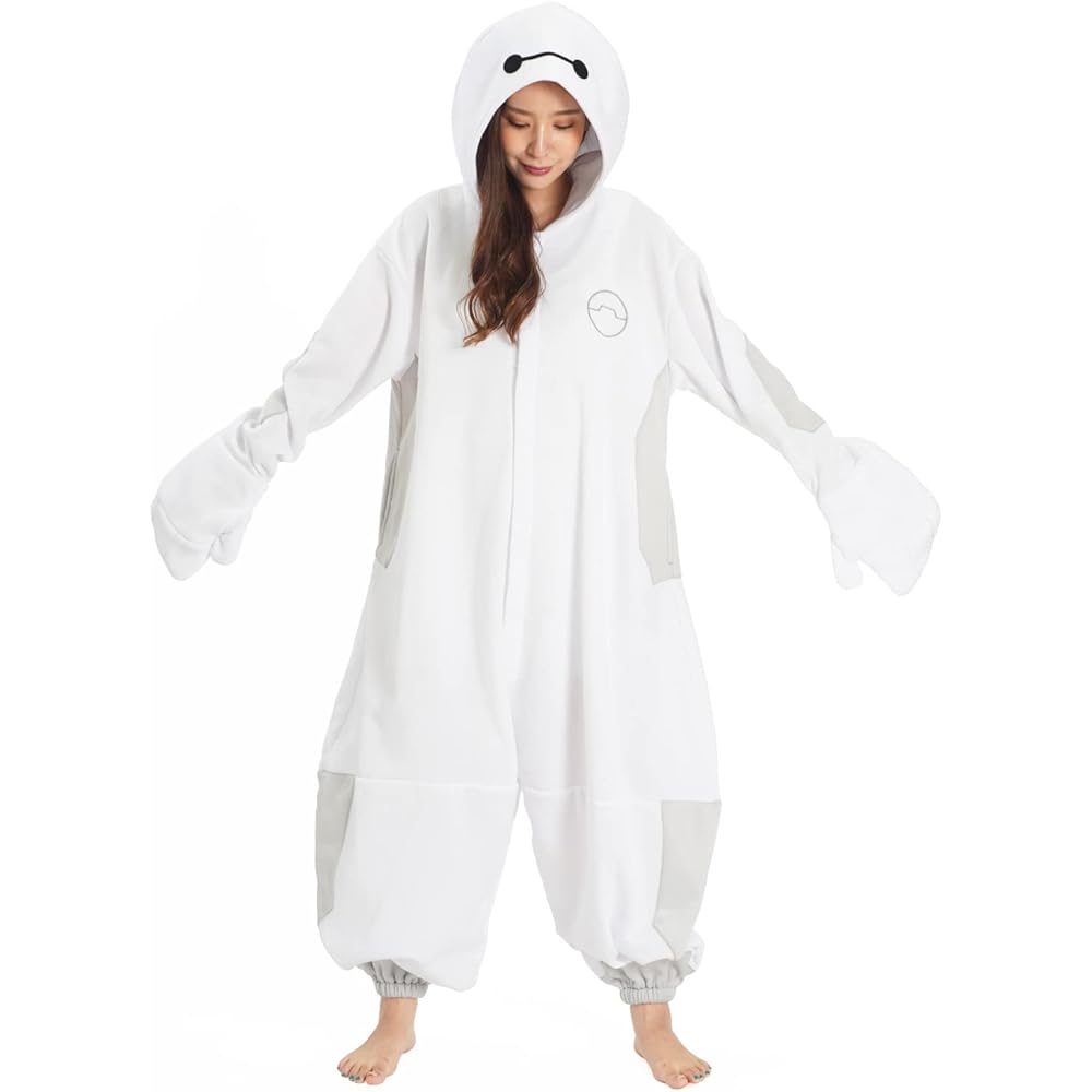 SAZAC Character Fleece Kigurumi One Size Fits Most Disney Baymax