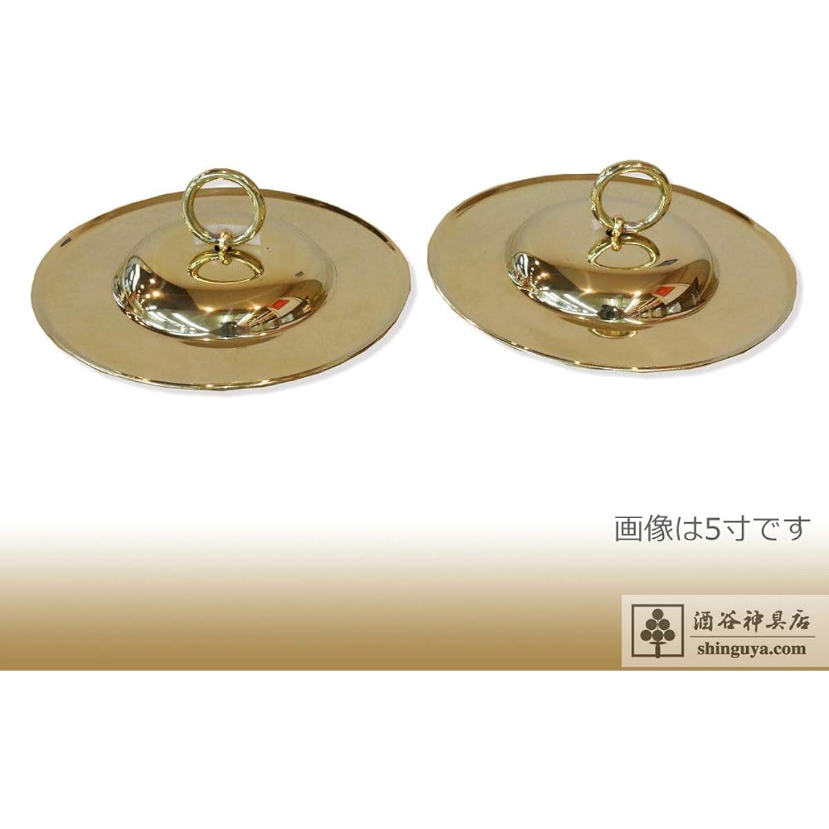 Hand clapping chappa finger-through type 6 inch diameter 182mm