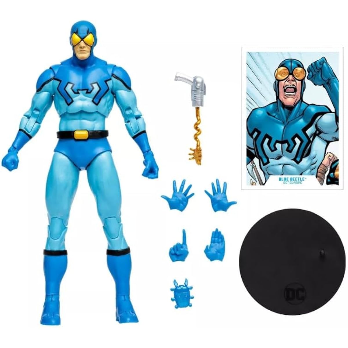 McFarlane - DC Multiverse - Blue Beetle Movie 7 inch - Blue Beetle Gold Label