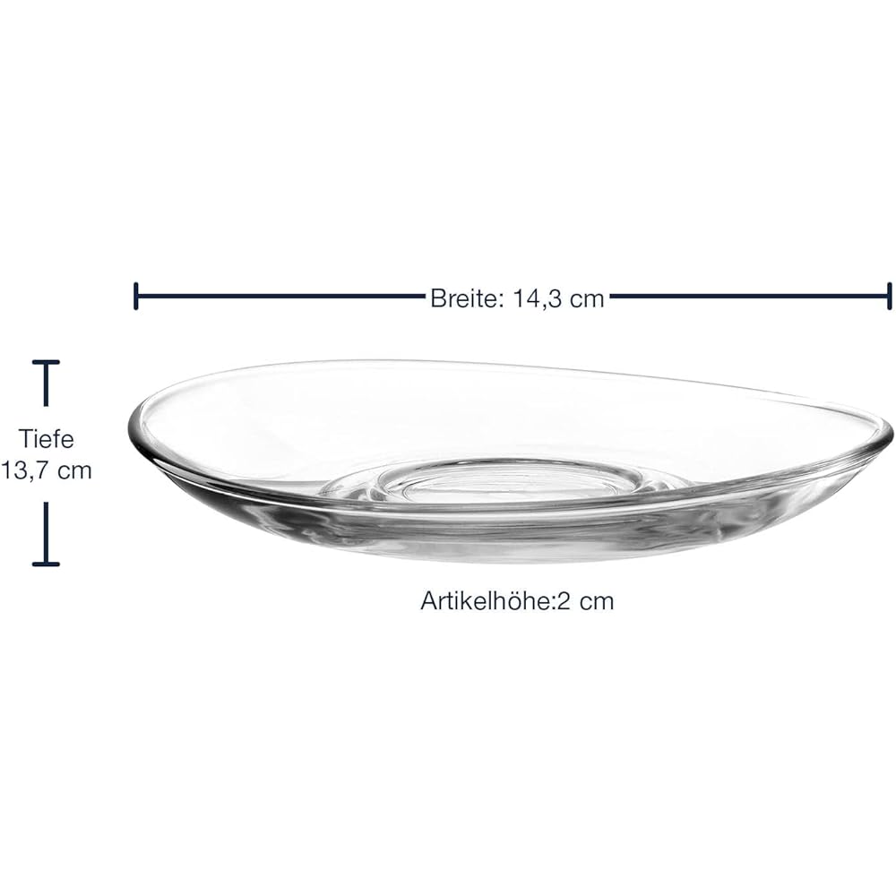 LEONARD Sosa set of 6 (for D8cm coffee cup) Napoli 024204