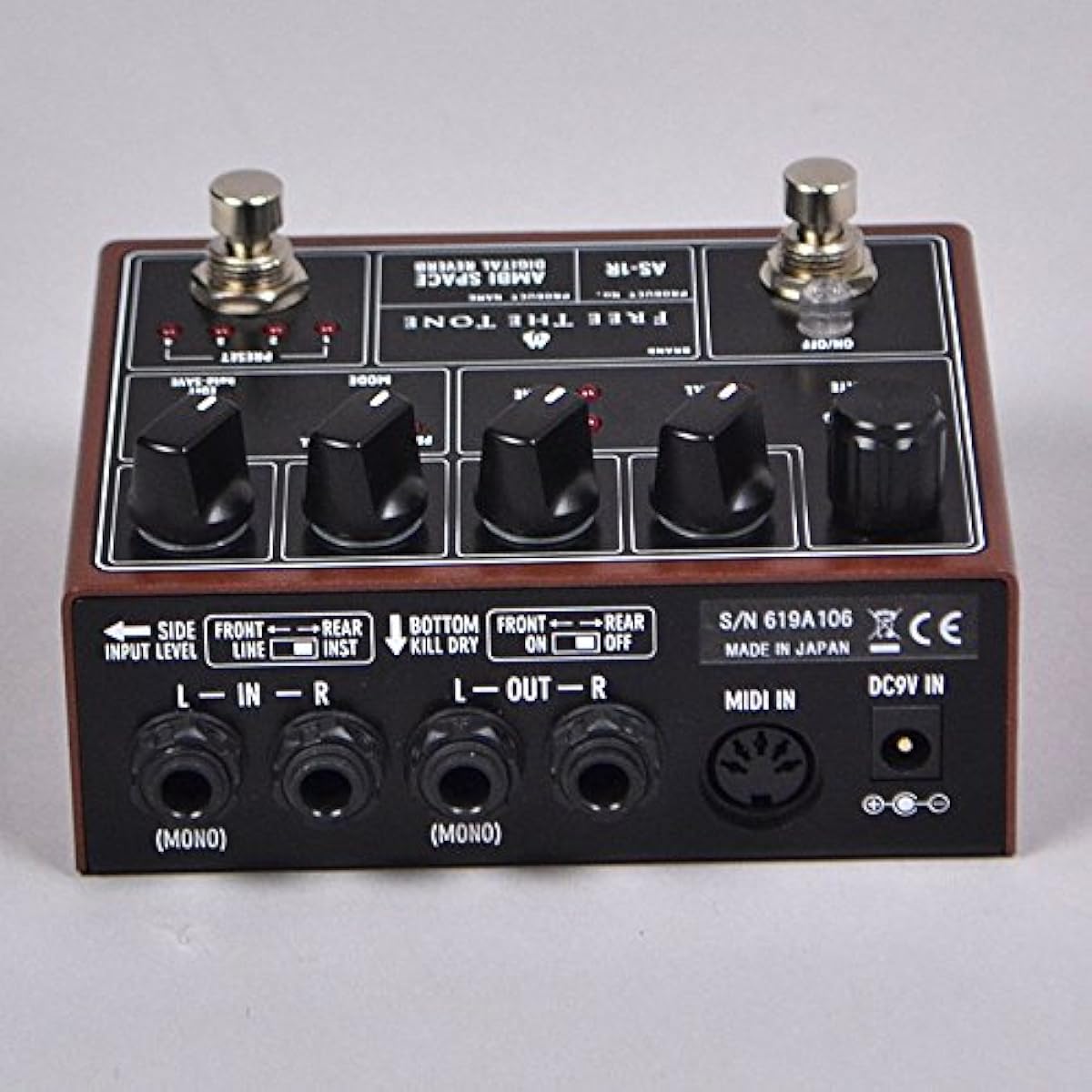 Free The Tone AS-1R AMBI SPACE DIGITAL REVERB Reverb Effector