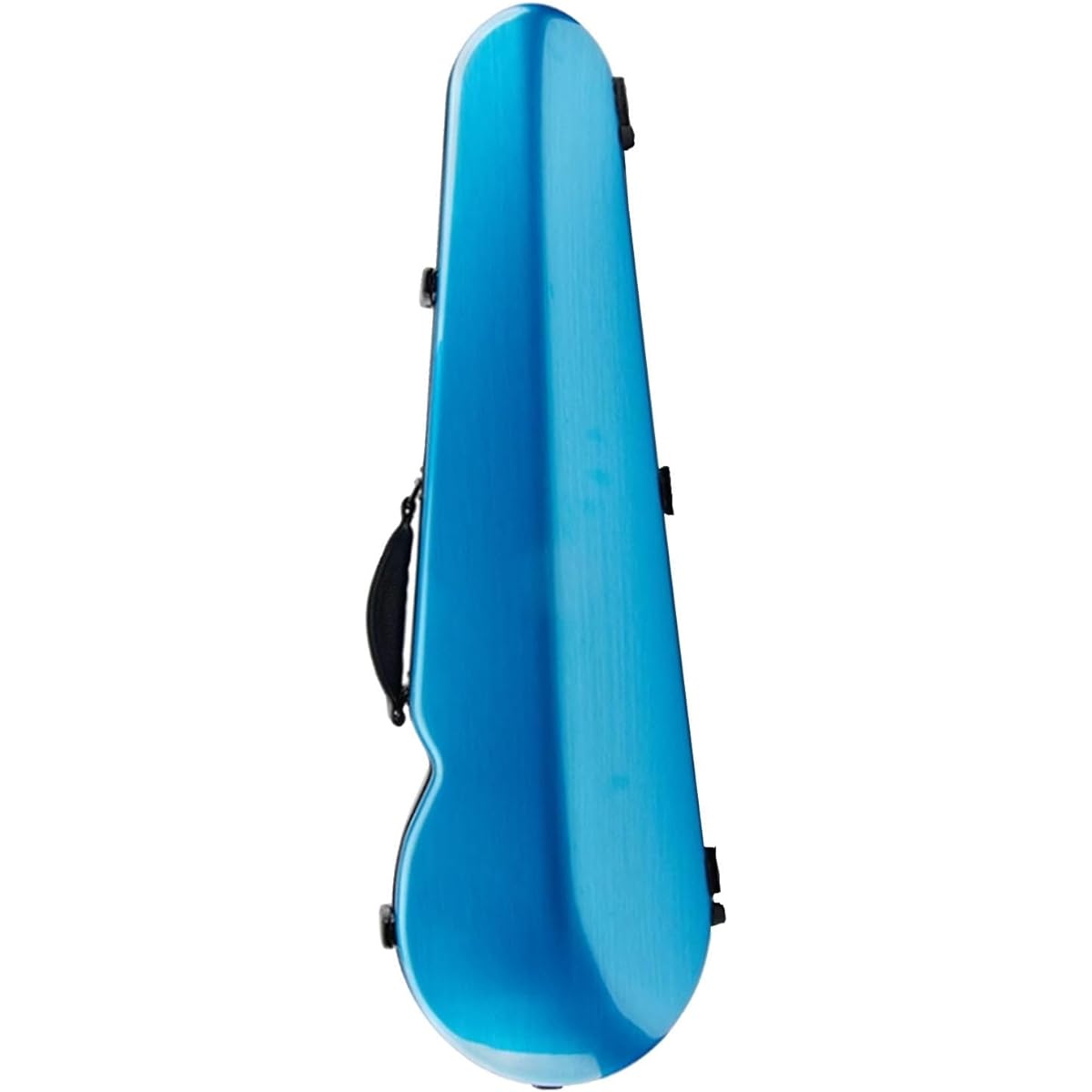 Violin Case, 4/4 Full Size Violin Hard Case, Portable Lightweight Violin Case Backpack, Violin Backpack Carbon Fiber, Protective 4/4 Violin Case, Professional Handle with Built-in Hygrometer, Accessory Bag, Violin Protection Box for Violinists, Blue