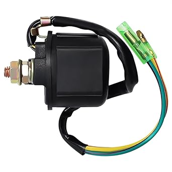 Motorcycle Starter Relay Motorcycle Starter Solenoid Relay for Honda Fourtrax Sportlux TRX 400 350 300 250 200 FL400R NH80 FL350R CH125 ATC125M ATC250ES