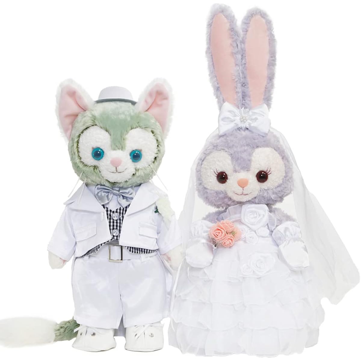 Gelatoni Stella Lou Wedding Costume Wedding Dress & Tailcoat Set Plush Toy Sold Separately Perfect as a wedding welcome doll ★ [Original Handmade Costume]