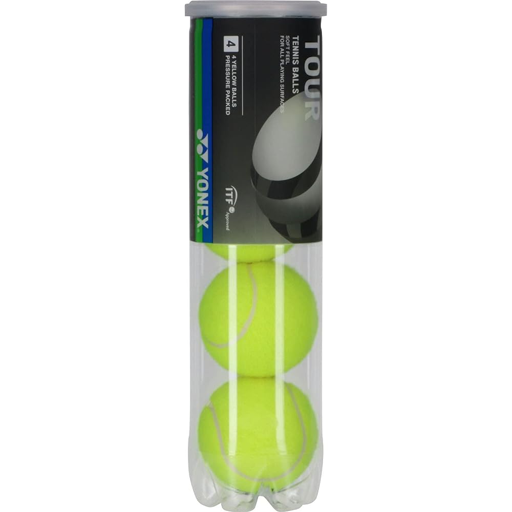 YONEX Hard Tennis Ball TOUR 4 balls 1 can/3 cans/6 cans/15 cans TB-TUR4