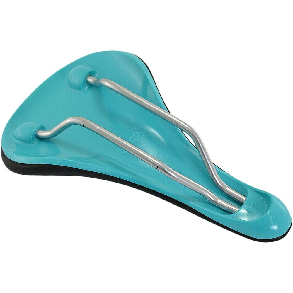 Fabric Scoop Elite Gel Radius MTB Road Bike Comfort Saddle, Black x Blue, VL1952