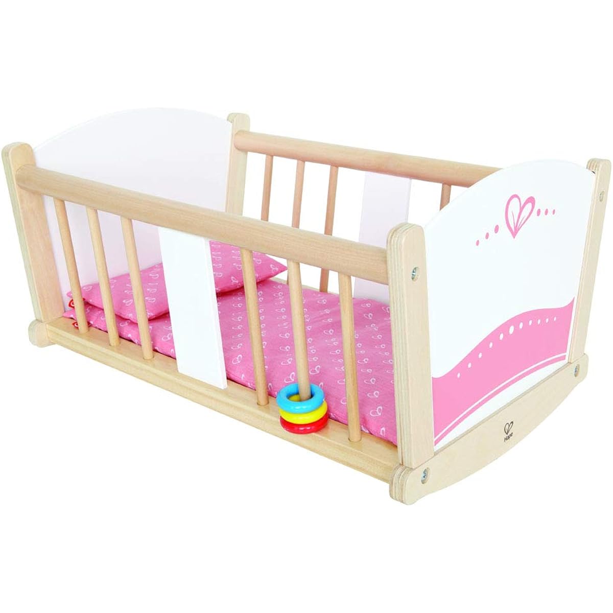 Hape - E3601 - Doll Accessory - Rocking Cradle
