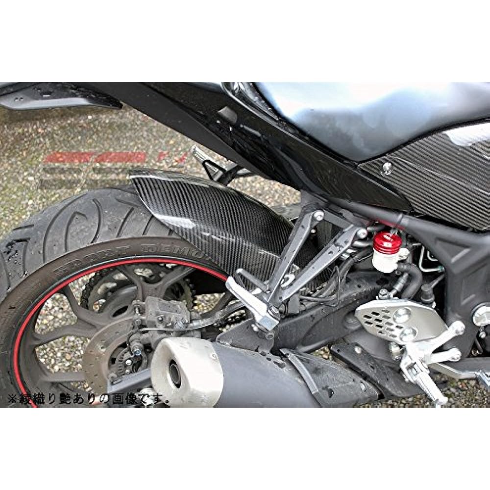 SSK Rear Fender Long Type Dry Carbon Twill Weave Matte (YZF-R25)(YZF-R3)(MT-25)(MT-03) CYA0602TM