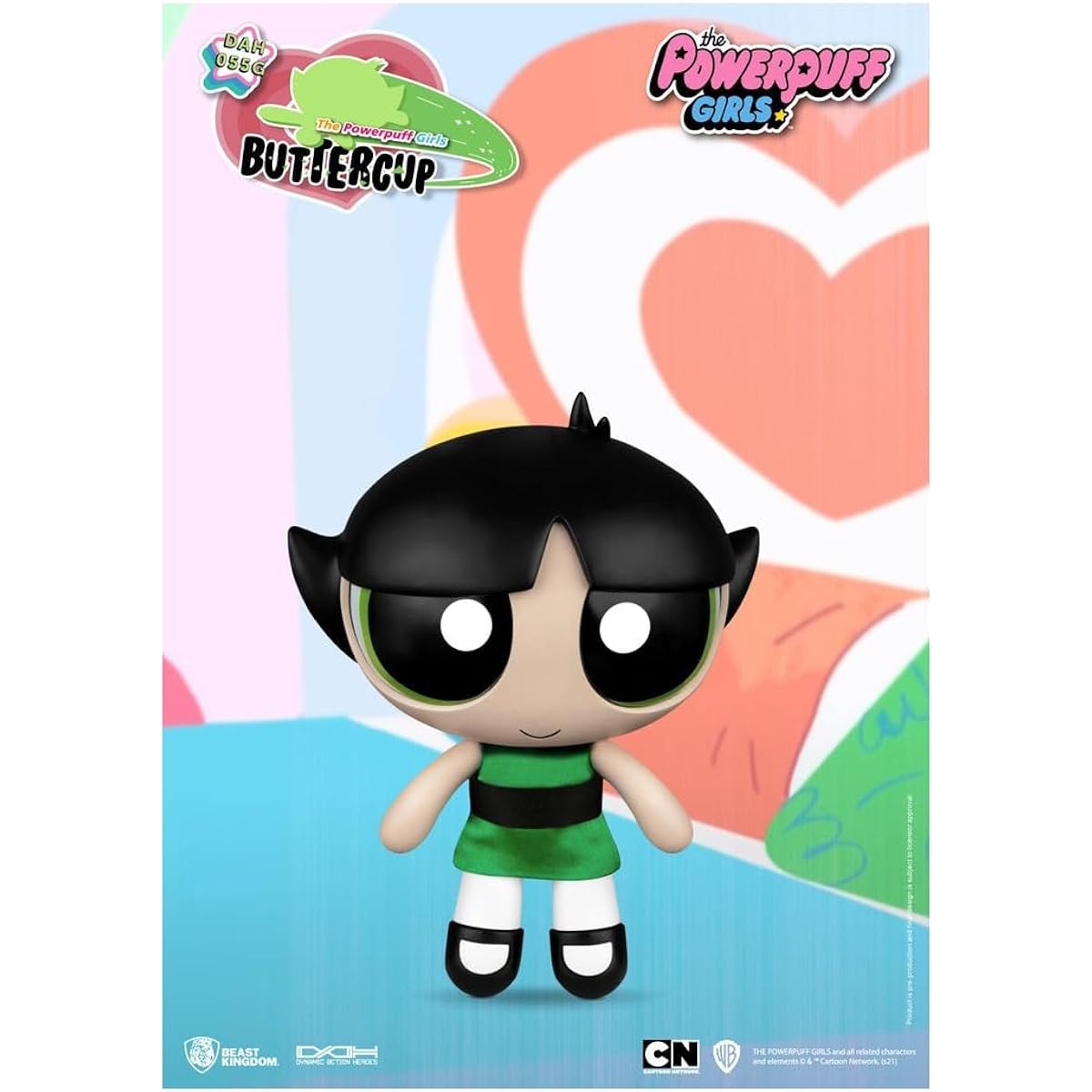 Beast Kingdom – The Powerpuff Girls – Dynamic 8-Sition Heroes Buttercup Action Figure