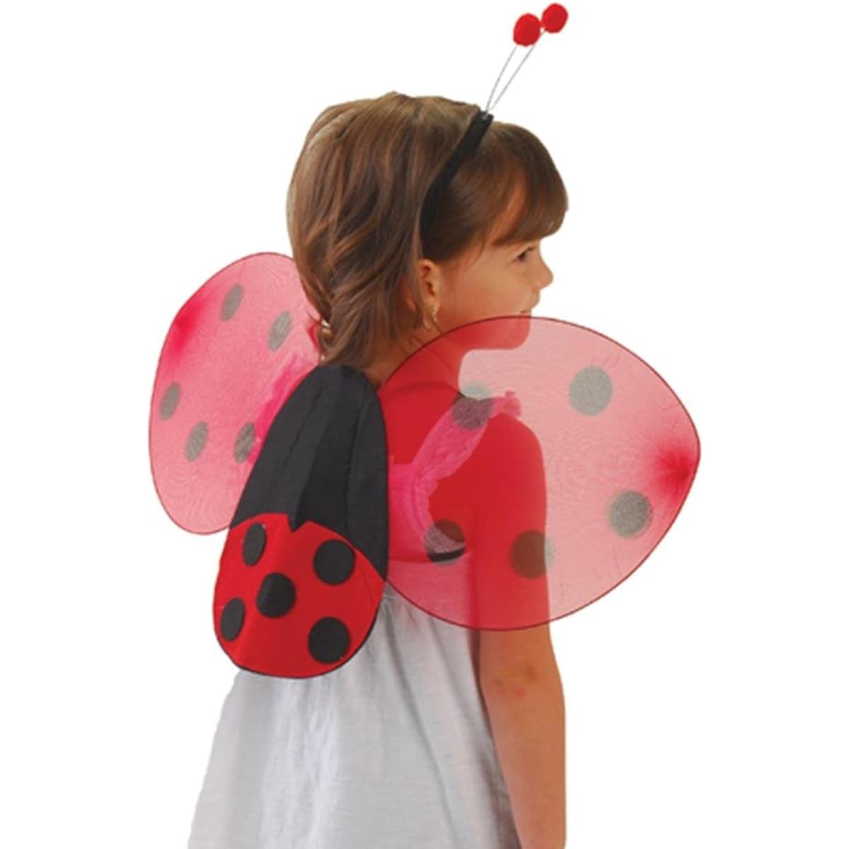 US Toy Ladybug Wings Antennae Costume Set 1-Pack USTOD271