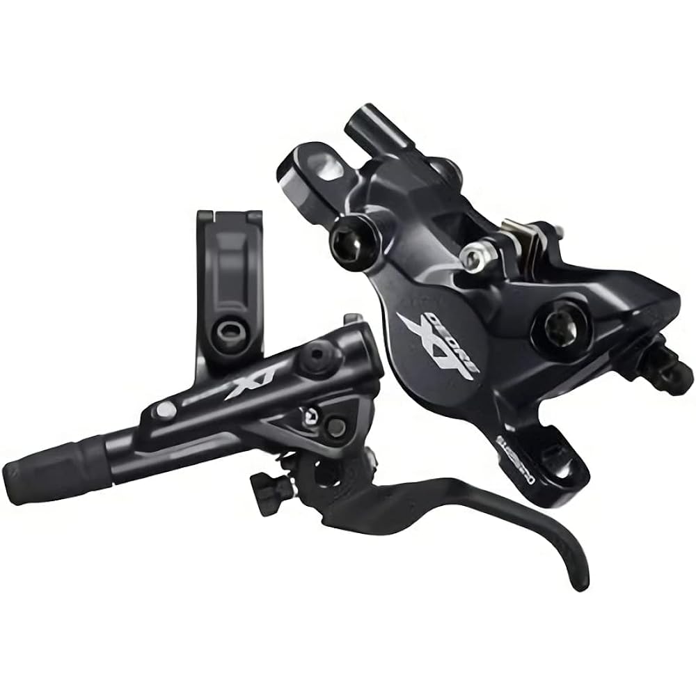 SHIMANO DEORE XT BL-M8100R/BR-M8100 Resin 1000mm Right Front JKIT/Lever, Caliper, Hose, Oil Filling Set JKIT Oil Filled, Hose Connected to Caliper Side