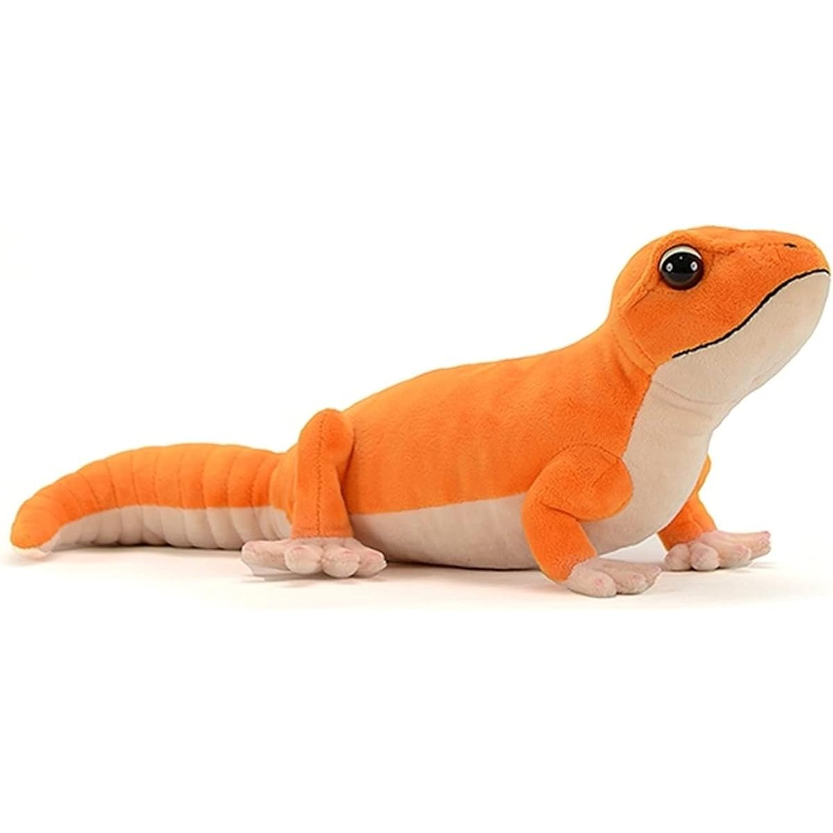 Simulation Fat Tail Gecko Plush Toy, 15.75 Inch Super Soft Cute Gecko Stuffed Animal Figure Lifelike Doll Home Decoration Kids Gift