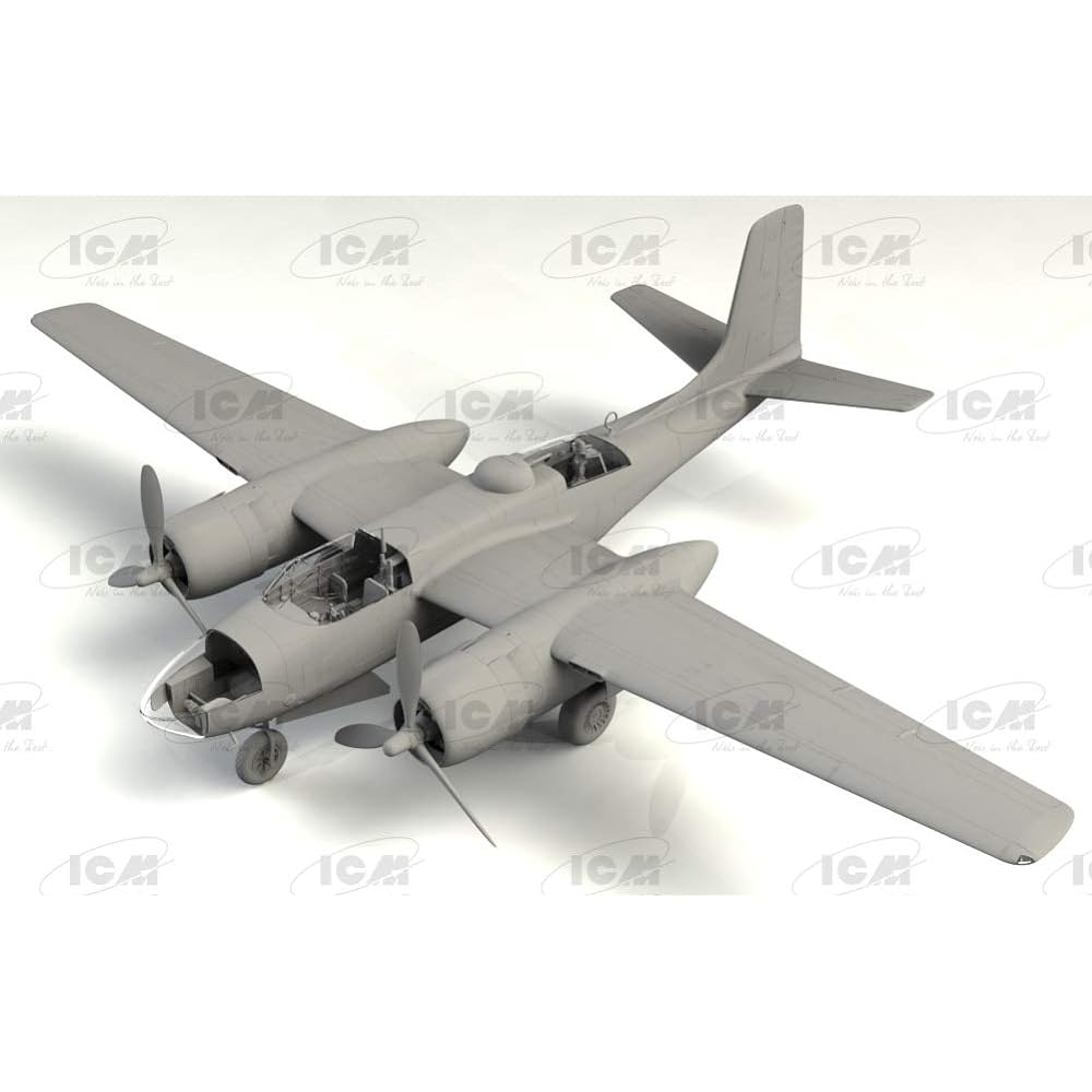 ICM 1/48 World War II US Army A-26C-15 Invader Plastic Model 48283