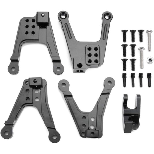4pcs Rear & Front Shock Mount Lift Shocks for Axial SCX10 II 90046 RC Crawler