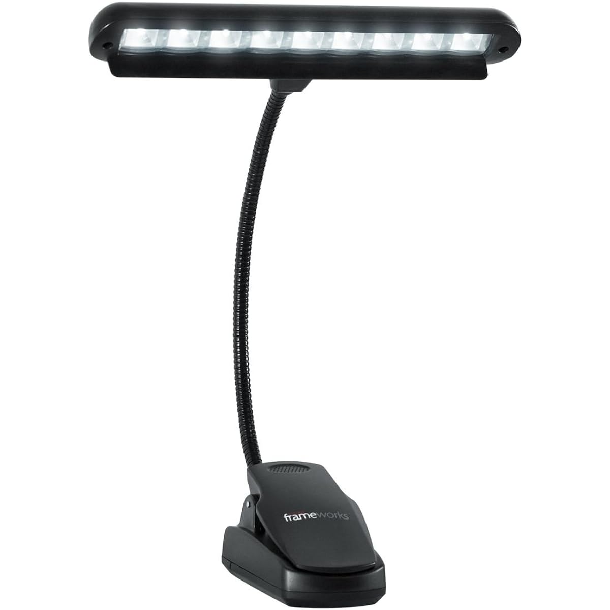 Gator Cases GFW-MUS-LED Framework Clip-On LED Music Lamp with Adjustable Neck