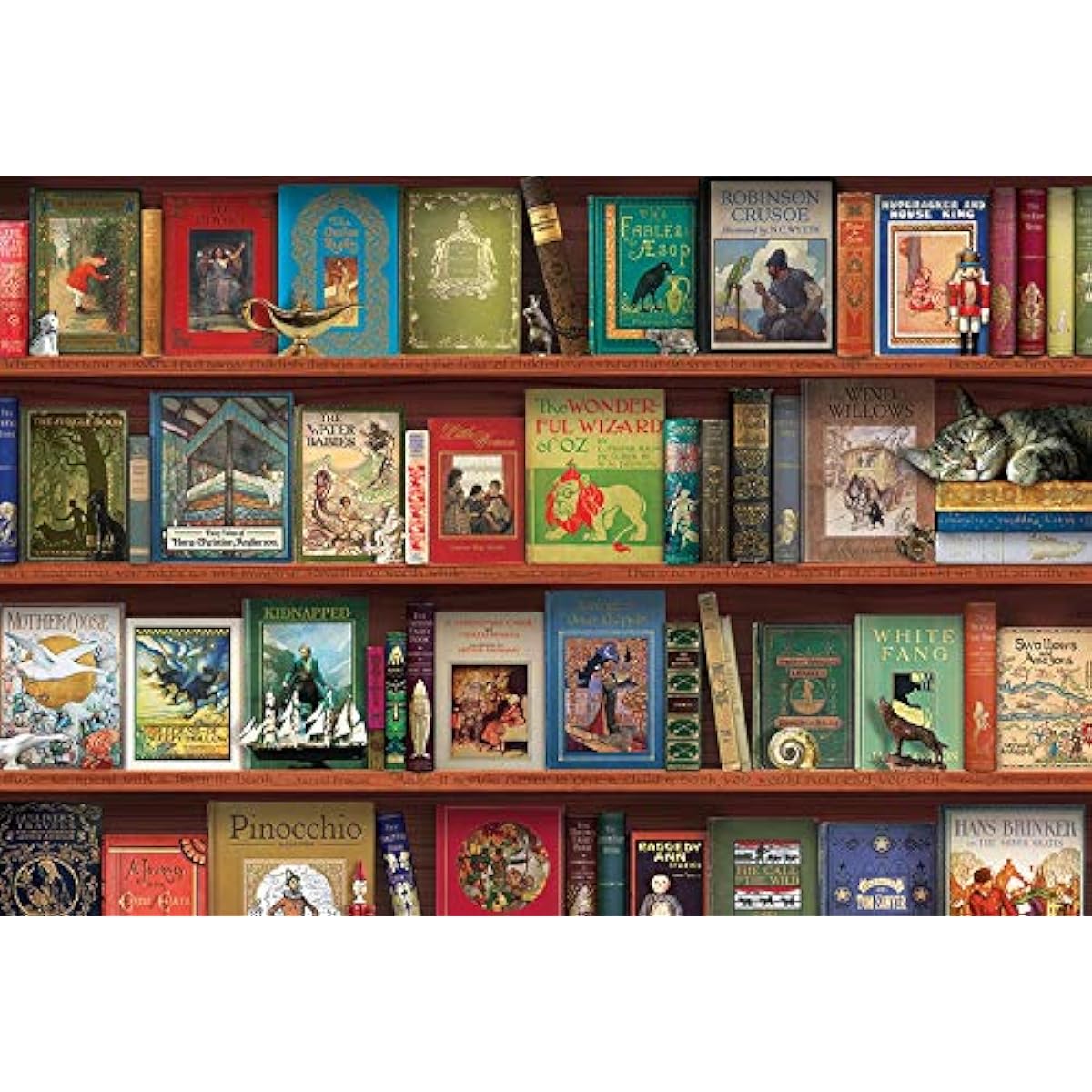 Cobble Hill 2000 Piece Puzzle Storytime with Sample Poster