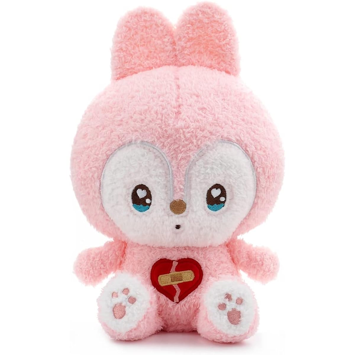LAOMIS Pink Healing Heart Bunny Plush Toy 12 inch