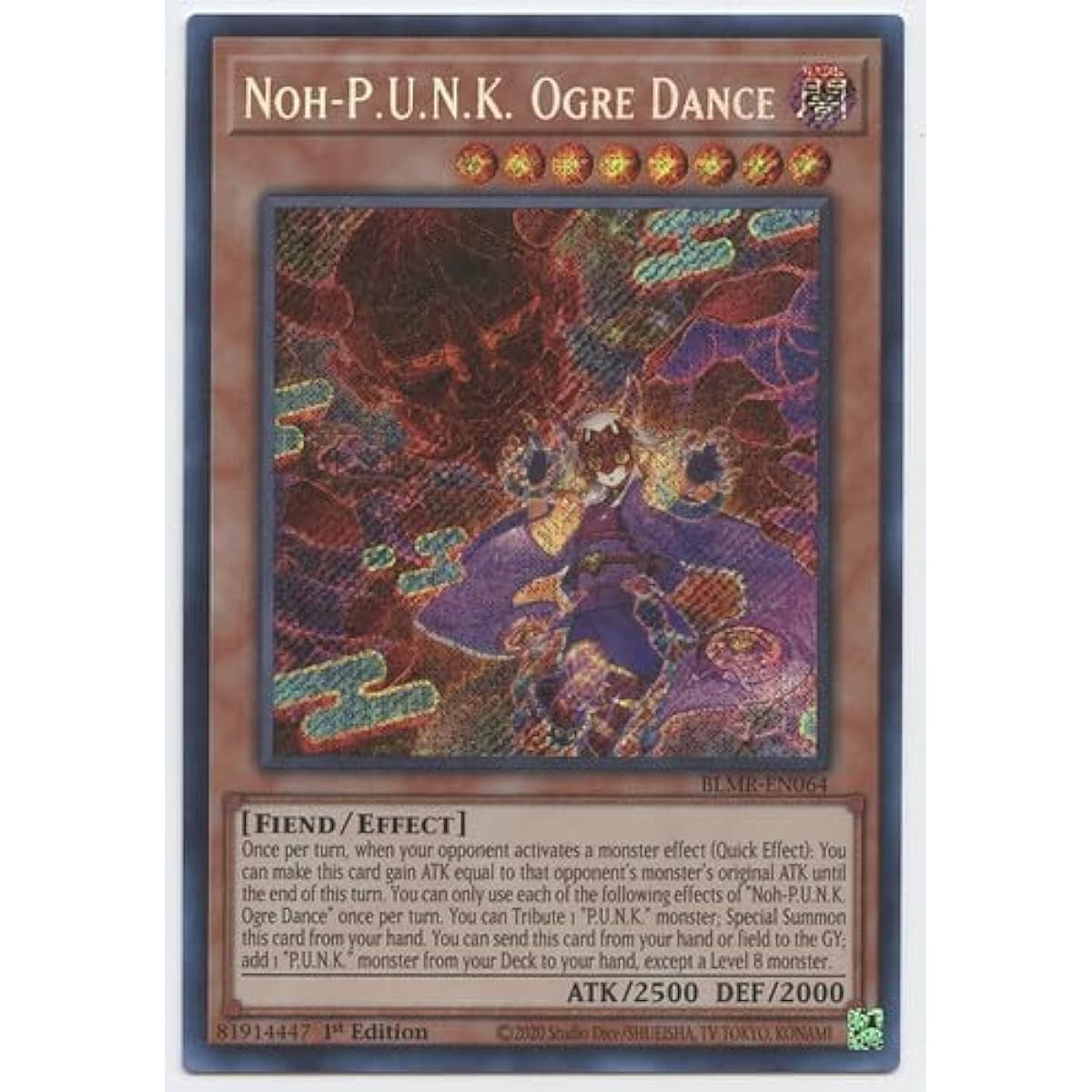 NOH-P.U.N.K. Ogre Dance - BLMR-EN064 - Secret Rare - First Edition