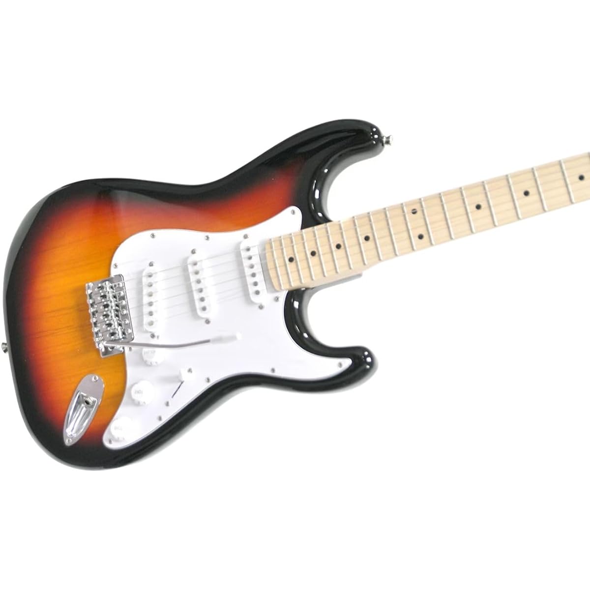 [Official Japanese Product] PLAYTECH ST250 Maple Sunburst Electric Guitar