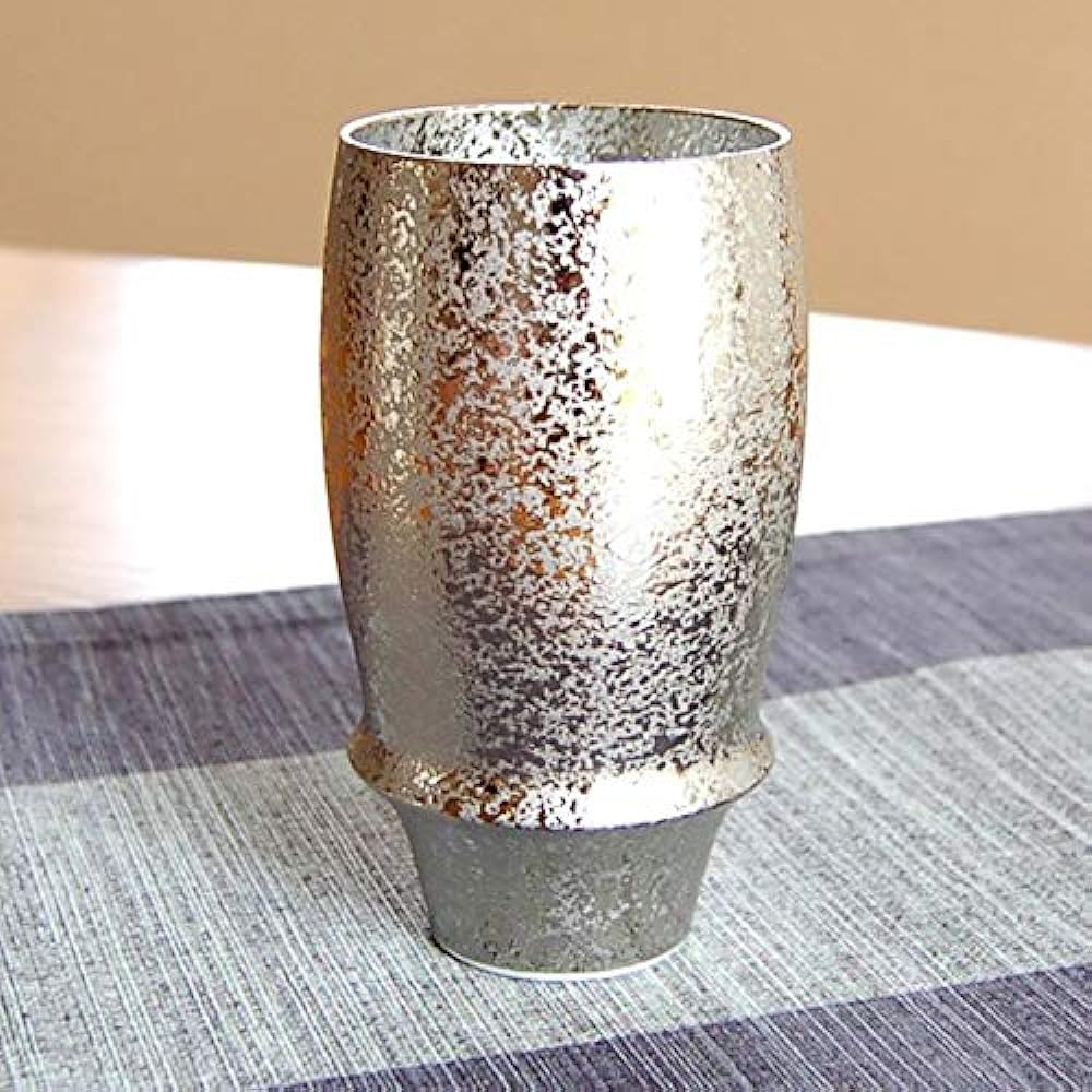 Retirement Gift Beer Glass Gratitude Retirement Gift Silver Beer Glass Arita Ware Made in Japan Gift