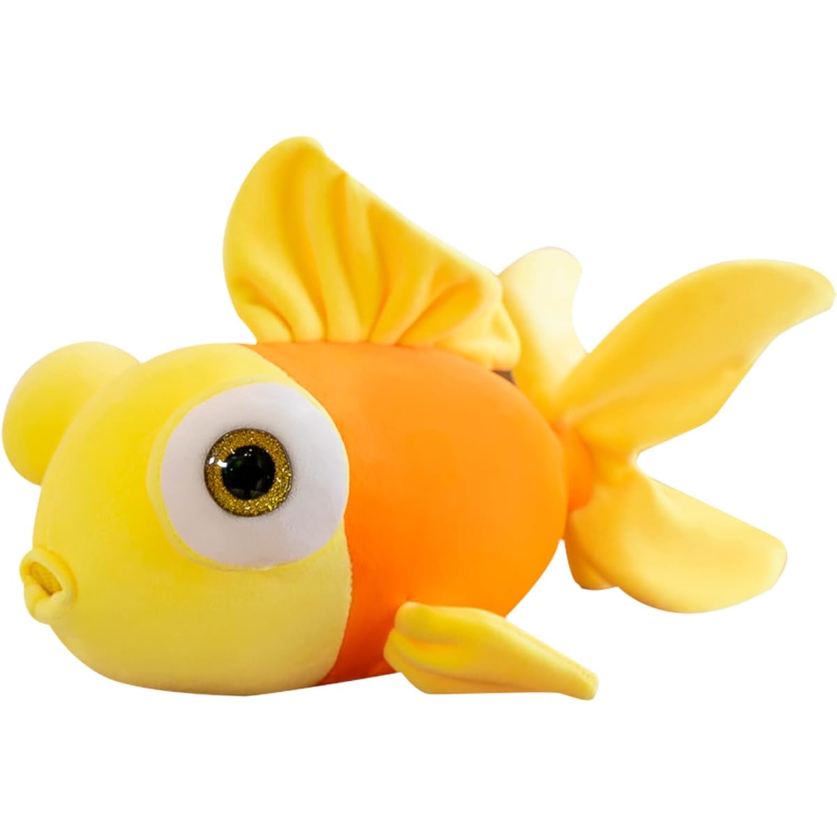 CHELEI2019 13.8 Inch Goldfish Stuffed Animal Soft Cute Fish Stuffed Toy Kids Gift Yellow
