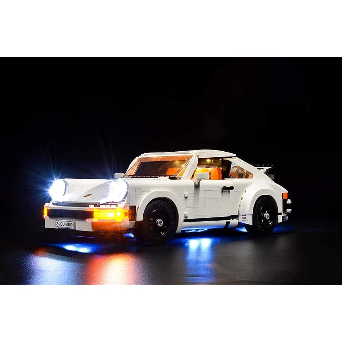 Kyglaring LED Lighting Set for Porsche 911 (Assembly Kit) - Light Kit Compatible with Lego 10295 Building Blocks Model - Model Not Included (Standard Version)