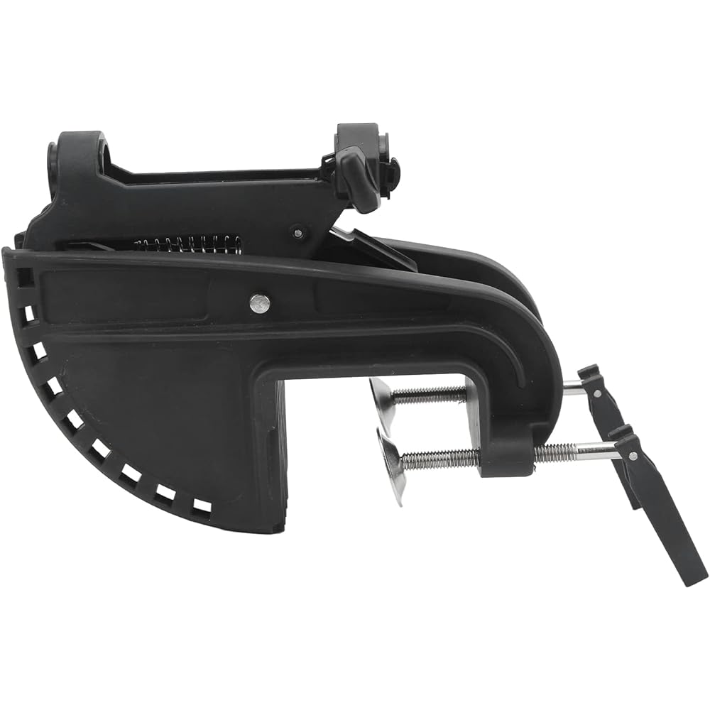 Outboard Bracket Hinge Assembly Boat Motor Suspension Bracket Lightweight Small 90 Degree Rotation Boat Accessories for Kayak Fishing Boat Pneumatic Boat