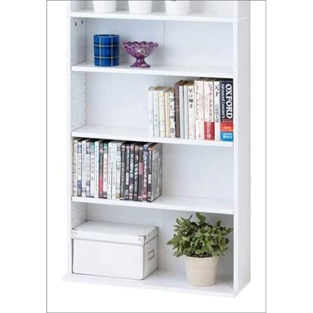 Kuroshio Bookshelf White Width 60cm Bookshelf Comic Storage Rack 039398