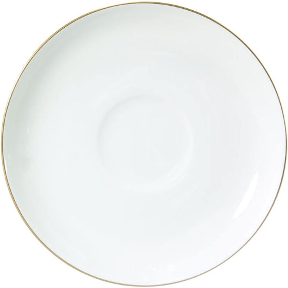 Okura Toen Gold Line (Couple Shape) Morning Cup & Saucer 26C/1001