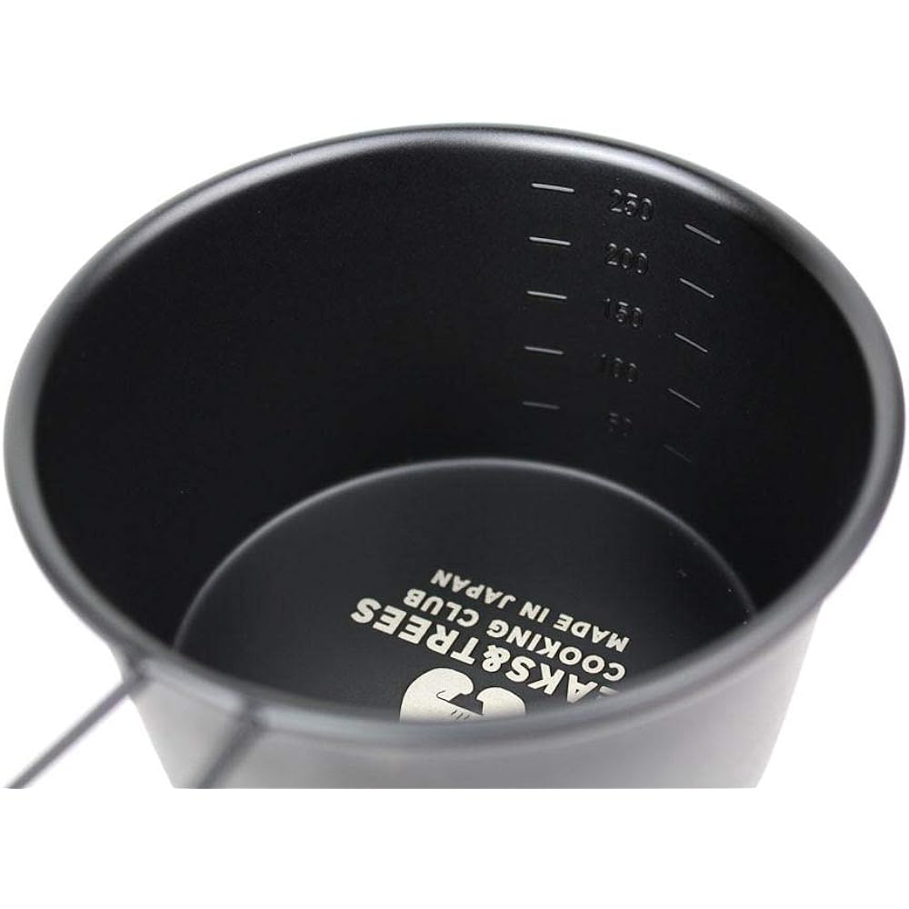 PEAKS&TREES Deep Shella Cup with Scale Stainless Steel 300ml [Made in Tsubame-Sanjo]