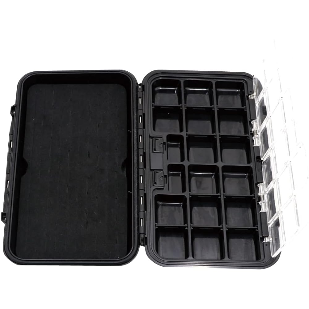 Gamakatsu Luxe Hooks & Accessories Fishing Tackle Storage Case Various Fishing Case Fishhook Case Double Sided Storage Tackle Box