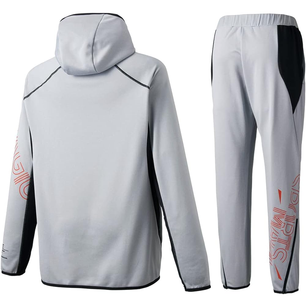 [DESCENTE] Sports Magic Volleyball Warm Sweatshirt Pullover Parka/Pants Top and Bottom Set DVUQJF20/DVUQJG20 Brushed Lining