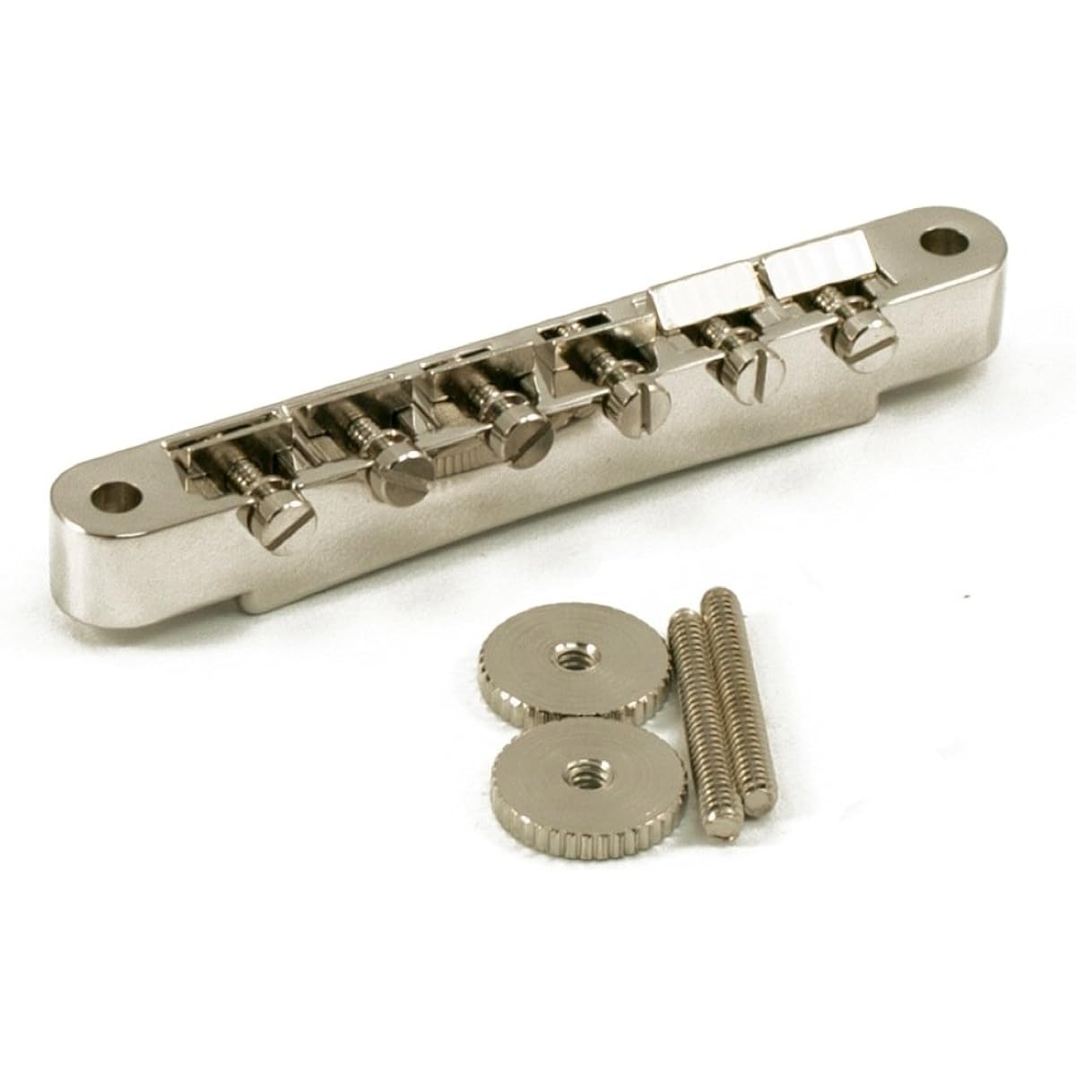 Krewson Guitar Bridge ABR-1 Bridge Without Wire Brass Saddle/Nickel