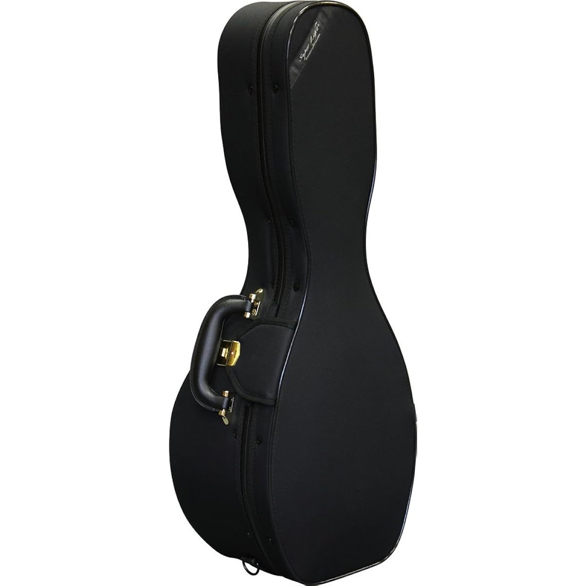 Super Light Round Mandolin Case Black