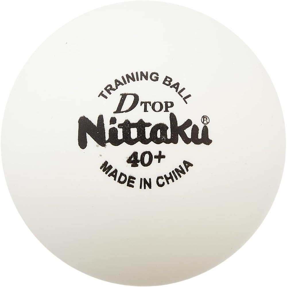 Nittaku Table Tennis Ball Practice D Top Training Ball