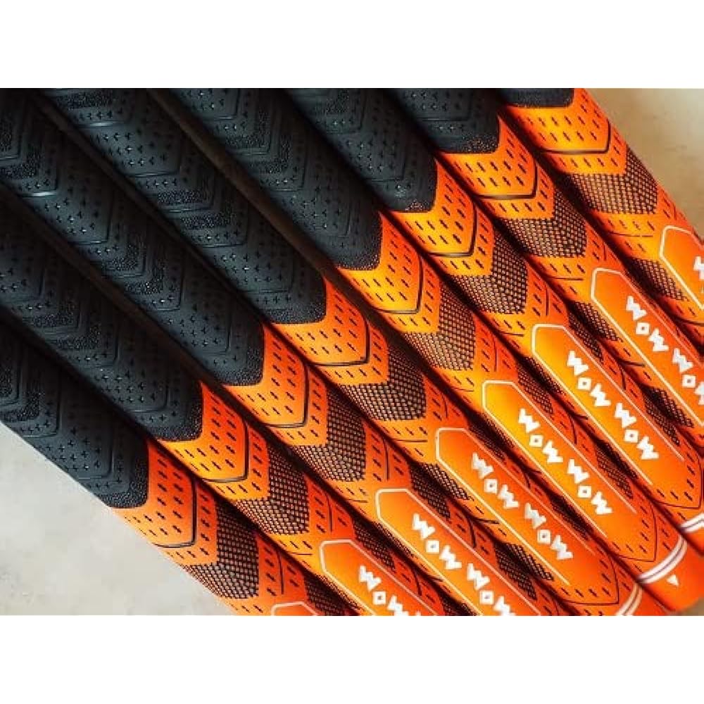 WOWWOW Golf 60R Standard Model Golf Grip No Backline For Competitors and Athletes Heavy Duty Golf Club Trial Set of 2 ~