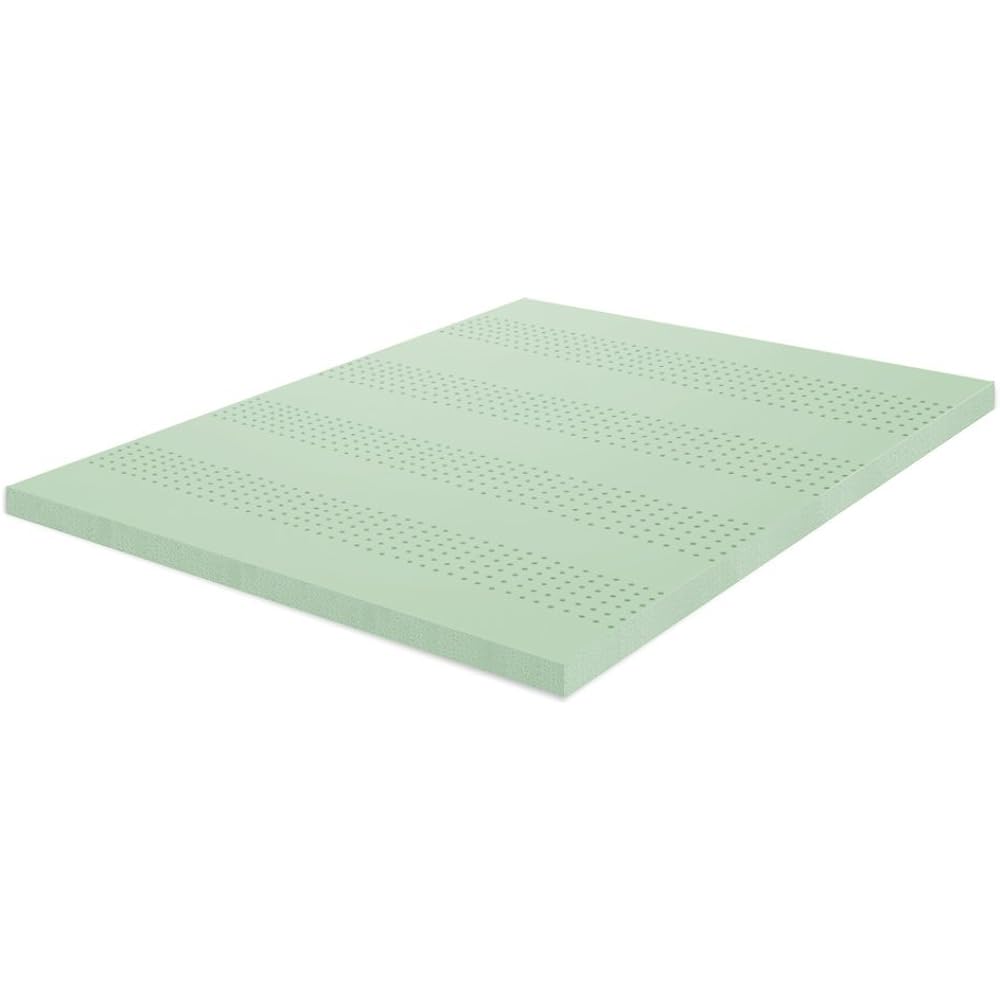 ZINUS Memory Foam Mattress Semi-double Thickness 5cm Green Tea Ingredients Antibacterial Odor Resistant Body Pressure Dispersion Memory Foam Soft Futon Mattress Pad Naturally Derived Ingredients Turning Support | Compressed Packaging Bed ZINUS | Genuine