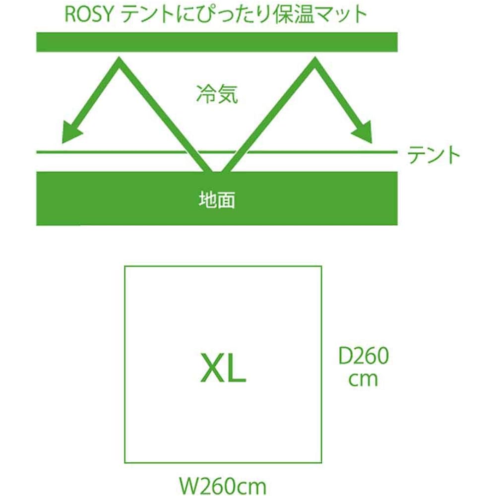 LOGOS 73832020 XL thermal mat perfect for ROSY tent
